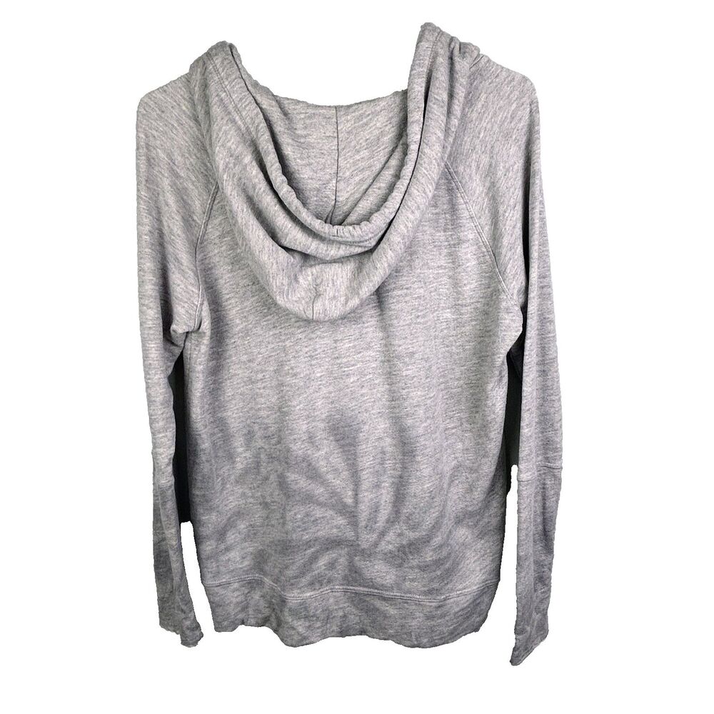 Johnny Was Calme Mira Sweatshirt Hoodie Grey Tie Dye Swirl Drawstring Pockets XS - Picture 10 of 14